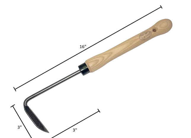 DeWit Weeder - Midsize Handle Right Hand