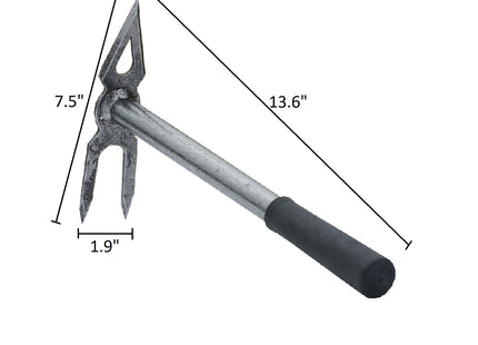 DeWit Comby Hoe - 2 Tine Cultivator /  Diamond Shaped