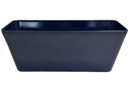 16" Indigo Rectangular Self-Watering Bamboo Planter
