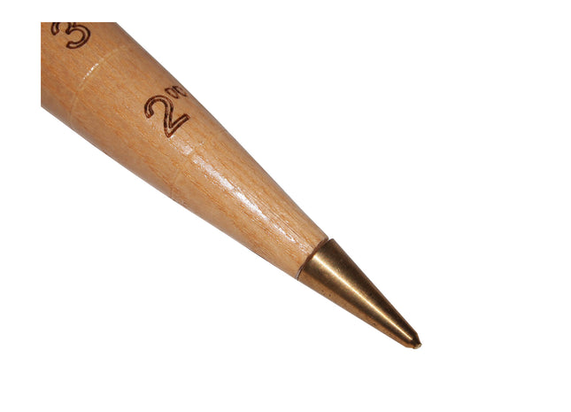 DeWit Dibber - Wooden with Brass Tip