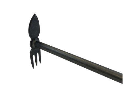 DeWit Comby Hoe - 3 Tine Cultivator / Heart Shaped Long Handle