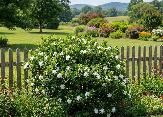 August Beauty Gardenia (Gardenia jasminoides 'August Beauty') - QT